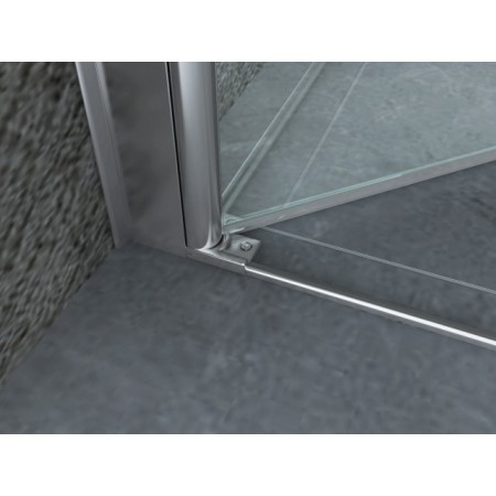 Box Doccia 2 Ante Battenti 70 80 90 100 Angolare 8mm Cristallo Vetro Trasparente