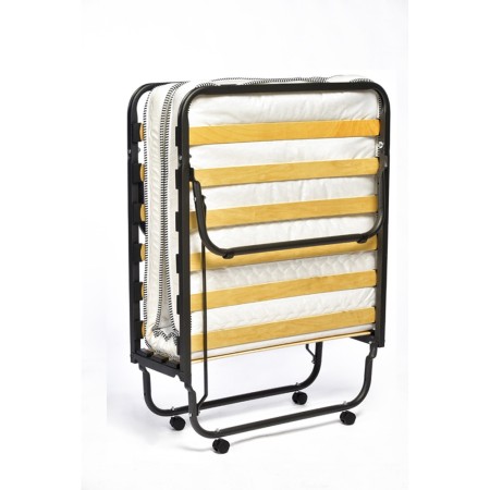 Brandina Pieghevole con Materasso 80x190 Letto Singolo Doghe Branda Poliuterano