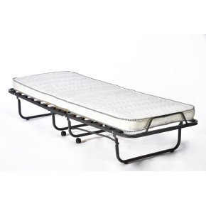 Brandina Pieghevole con Materasso 80x190 Letto Singolo Doghe Branda Poliuterano 2