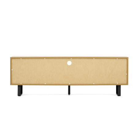 Mobile Basso 3 Ante Ribalta 160 Rovere Porta Tv Parete Salotto Multiuso Moderno