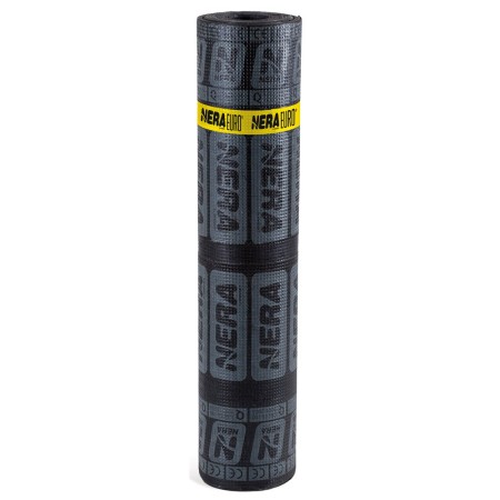 Rotolo Guaina Ardesiata Rosso 10 mt Bituminosa 4kg/m2 Impermeabilizzante Tetti 