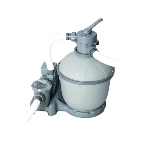 Piscina Esterna Rettangolare Bestway 732x366x132 FiltroSabbia Scaletta Copertura