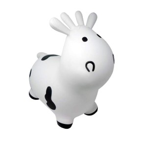 Cavalcabile Gonfiabile Mucca Cavallo Drago Gioco per Bambini Primi Passi Bimbi 2