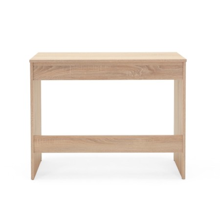 Tavolo Scrivania 90 cm Rovere con Cassetto Porta Pc Cameretta Scrittorio Ufficio