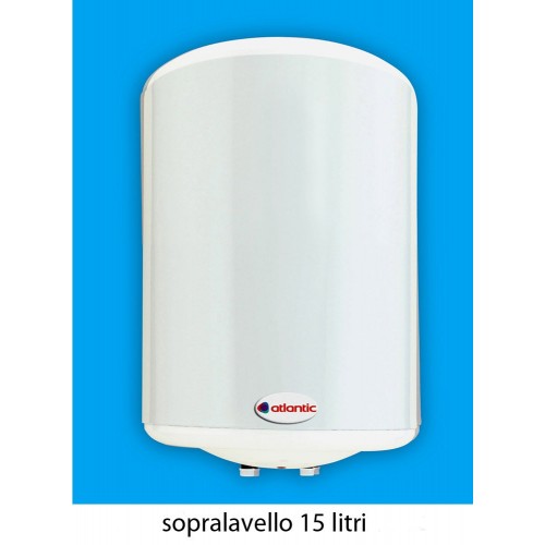 Scaldacqua Sopralavello 15 lt Scaldabagno Elettrico Cucina Boiler Scaldino Bagno