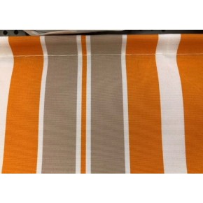 Tenda da Sole a Caduta Arancione 200x250 con Bracci Balcone per Esterno Parasole 2