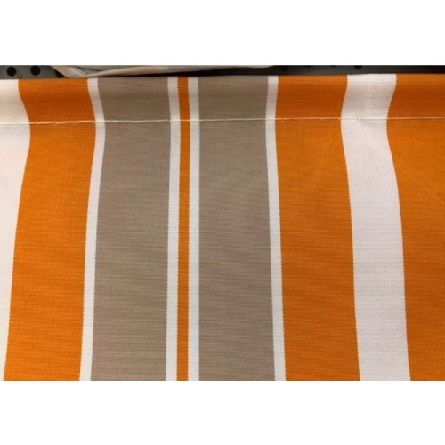 Tenda da Sole a Caduta Arancione 200x250 con Bracci Balcone per Esterno Parasole