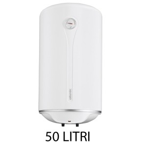 Scaldabagno Elettrico 50 Litri Verticale Scaldacqua con Resistenza Termostato