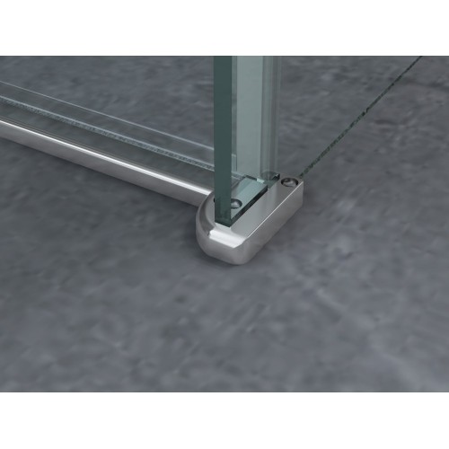 Box Doccia Angolare 8 mm Porta Scorrevole 70 80 90 100 120 140 Lati in Cristallo