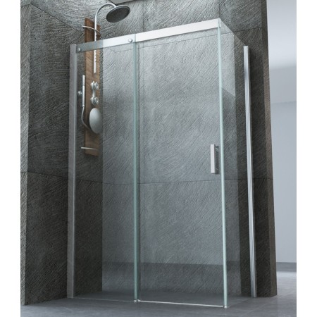 Box Doccia Angolare 8 mm Porta Scorrevole 70 80 90 100 120 140 Lati in Cristallo