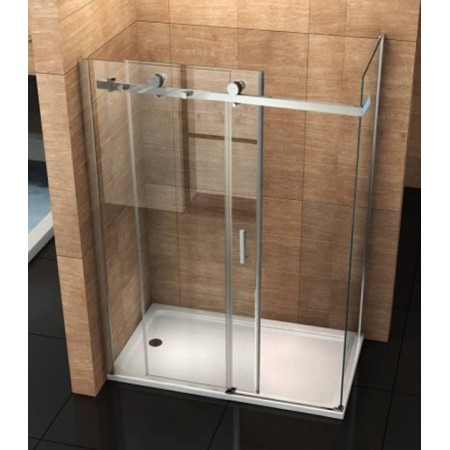 Box Doccia Angolare 8 mm Parete Fissa Scorrevole 70 80 90 100 120 140 Cristallo