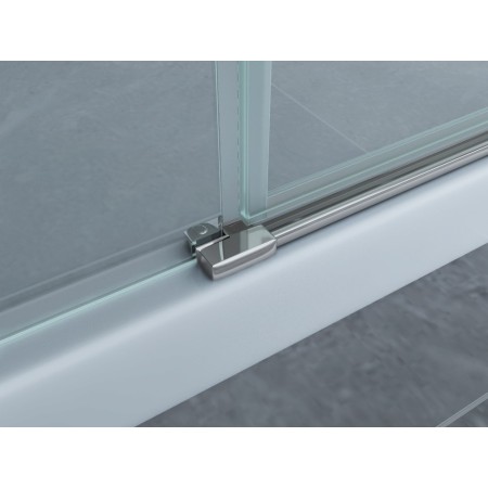 Box Cabina Doccia 2 Anta Battente 70 x 80 90 100 Fissa 8 mm Angolare Cristallo