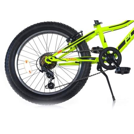 Bicicletta Mountain Bike Ruota 20 Pollici da Ragazzo Uomo Bici 6 Shimano Bambino