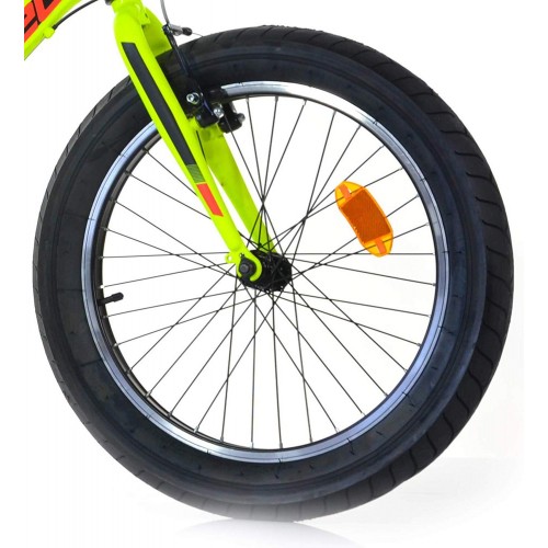 Bicicletta Mountain Bike Ruota 20 Pollici da Ragazzo Uomo Bici 6 Shimano Bambino