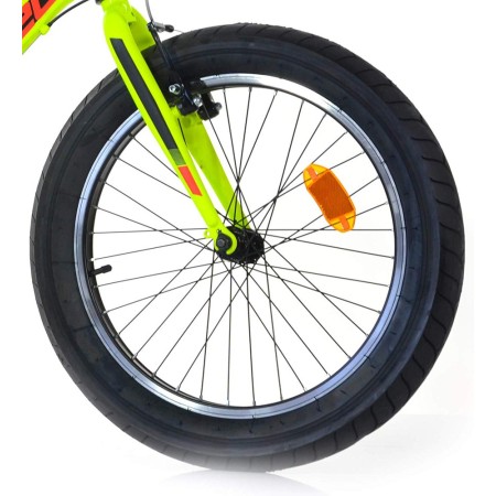 Bicicletta Mountain Bike Ruota 20 Pollici da Ragazzo Uomo Bici 6 Shimano Bambino