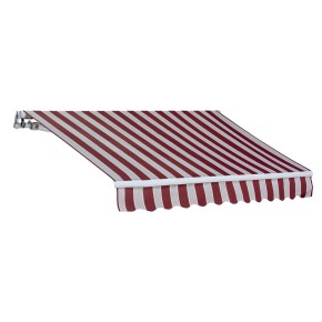 Tenda da Sole 250x200 Riga Rossa Balcone a Bracci Retrattili Esterno Avvolgibile