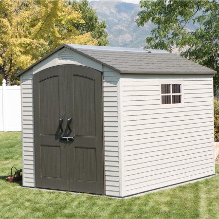 Casetta in Resina 2x3 PVC Esterno Ricovero Porta Attrezzi da Giardino Mobile Box