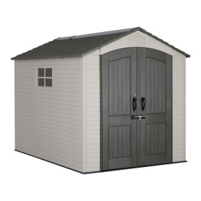 Casetta in Resina 2x3 PVC Esterno Ricovero Porta Attrezzi da Giardino Mobile Box