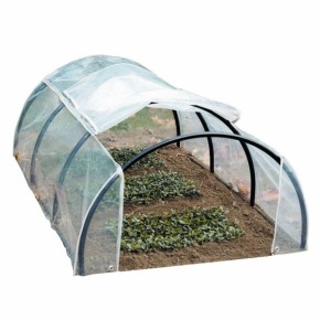Serra Primizia a Tunnel per Piante Fiori Orto Copertura Telo in Pvc da Giardino 