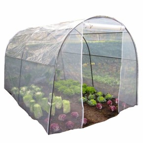 Serra a Tunnel per Piante Fiori Orto Copertura Telo in Pvc da Giardino Esterno