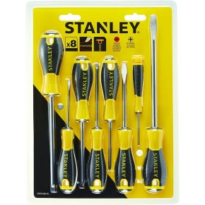 Kit Cacciaviti Stanley a Lama Piatta Set Giraviti a Croce Taglio Stella Piccolo
