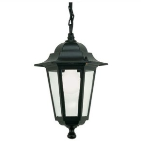 Lanterna a Sospensione Illuminazione Esterno Lampione Giardino Applique in Vetro