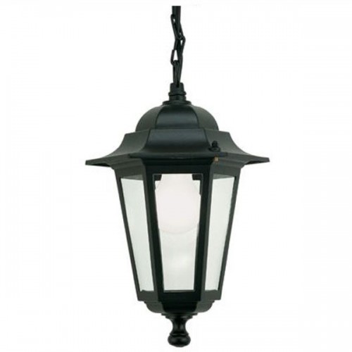 Lanterna a Sospensione Illuminazione Esterno Lampione Giardino Applique in Vetro
