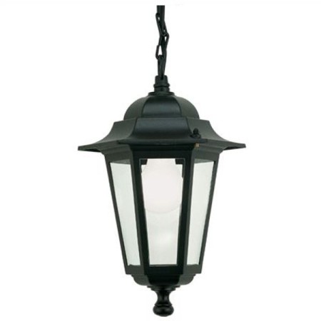 Lanterna a Sospensione Illuminazione Esterno Lampione Giardino Applique in Vetro