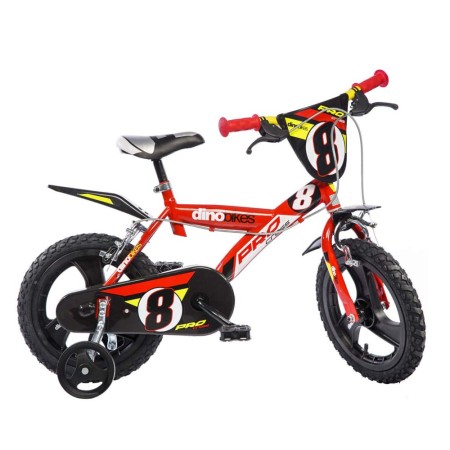 Bicicletta Ruota 16 Pollici Pro Cross 4 7 anni Bici Bambino Rotelle Bimbo Freni