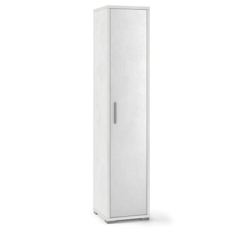 Armadio 1 Anta 180 Ossido Multiuso Ufficio Ingresso Mobile con Ripiani da Bagno