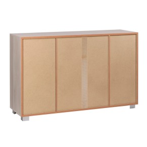 Kit Mobile Madia 2 Ante 4 Cassetti Olmo 140 Contenitore Buffet Credenza Salotto 2