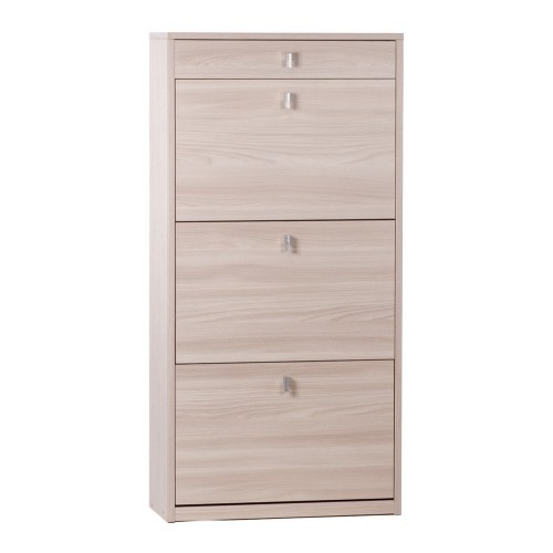 Scarpiera Slim Olmo 3 Ante Ribalta con Cassetto Portascarpe Mobile Salvaspazio