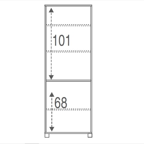 Armadio 180 2 Ante Olmo Mobile con Ripiani da Ufficio Camera da Letto Scarpiera