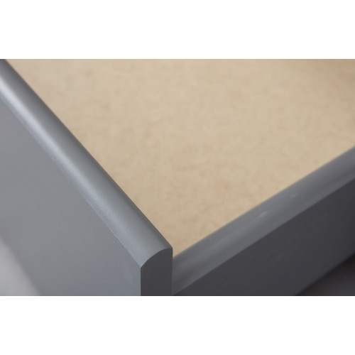 Divano Letto 2 Letti Singoli 90x200 Grigio a Scomparsa Cameretta Contenitore