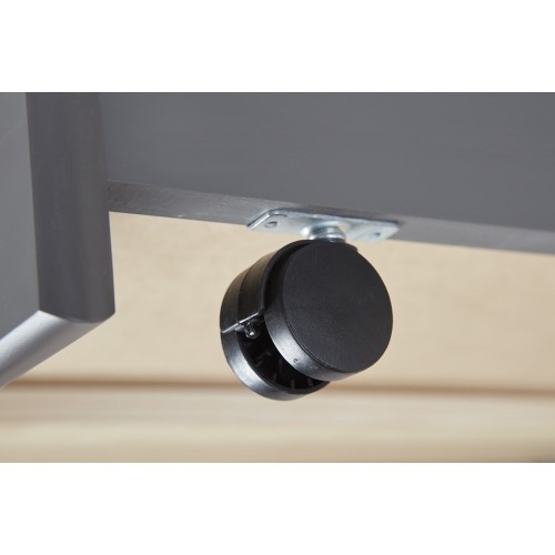 Divano Letto 2 Letti Singoli 90x200 Grigio a Scomparsa Cameretta Contenitore