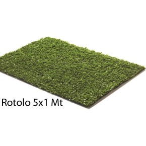 Rotolo Erba Finta Prato Tappeto Sintetico 5x1 Metri 8 mm Manto Erboso Moquette