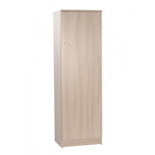 Armadio 1 Anta 150 Olmo Mobile con Ripiani Multiuso Bagno Salvaspazio Ufficio
