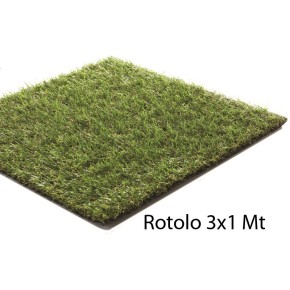 Rotolo Prato Finto 3x1 Metri Erba Finta 20mm Manto Erboso Tappeto Sintetico