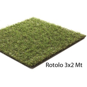 Rotolo Prato Sintetico 3x2 Metri 20mm Erba Finta Tappeto Pronto Manto Erboso