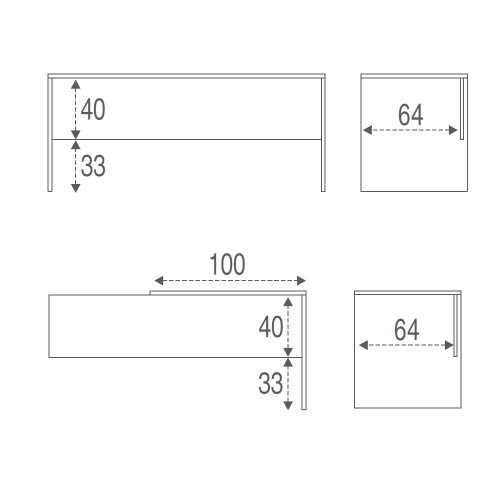 Tavolo Scrivania Angolare 180x170 Grigio Grande Moderna Angolo Ufficio Porta Pc