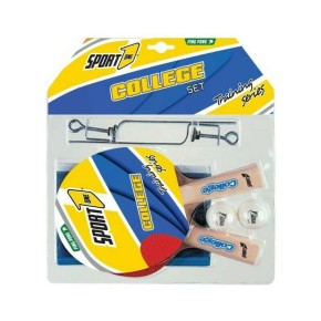 Set Training Ping Pong 2 Racchette Palline Tendi Rete Inclusa Tennis da Tavola