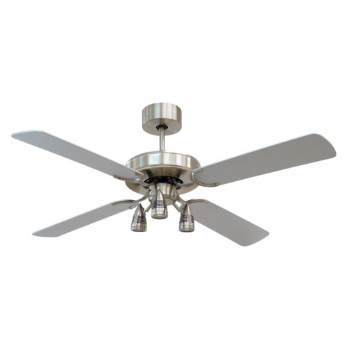 Ventilatore da Soffitto con 3 Luce a LED Pale Lampadario Grande Elettrico Design