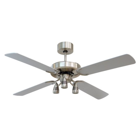 Ventilatore da Soffitto con 3 Luce a LED Pale Lampadario Grande Elettrico Design