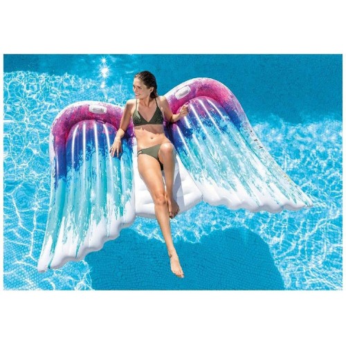 Materassino Gonfiabile Intex Angel per Mare Piscina Acqua Relax Materasso Gioco