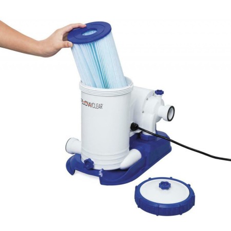 Pompa Filtro 58391 a Cartuccia 9463lt/h Piscina Fuoriterra Filtraggio Bestway