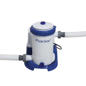 Pompa Filtro 58391 a Cartuccia 9463lt/h Piscina Fuoriterra Filtraggio Bestway 2