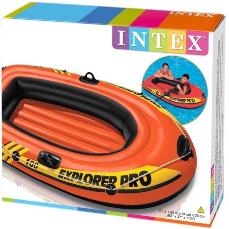 Gommone Explorer Pro per Bambini 1 Persona Canotto Gonfiabile da Mare Piscina