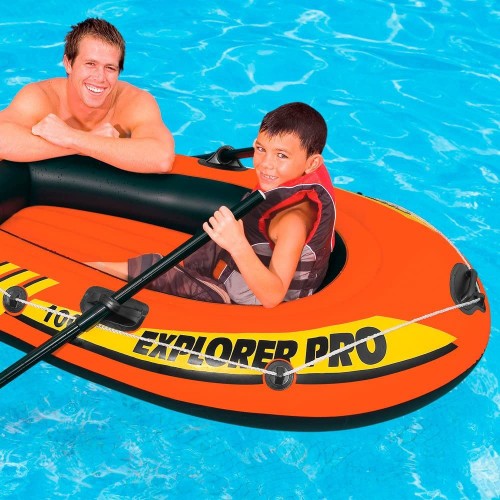 Gommone Explorer Pro per Bambini 1 Persona Canotto Gonfiabile da Mare Piscina