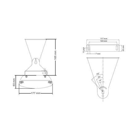 Riscaldatore Infrarossi Stufa Alogena 1500W con Telecomando da Soffitto Esterno