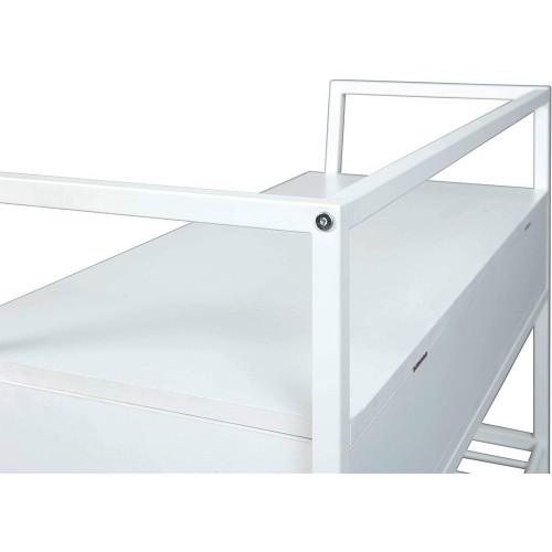 Scarpiera con Seduta Bianca Portascarpe Mobile Scaffale da Bagno Ingresso Panca
